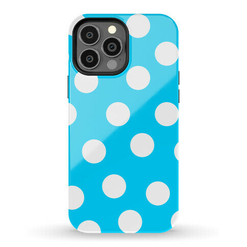 Blue Polka Dot Case Phone Case